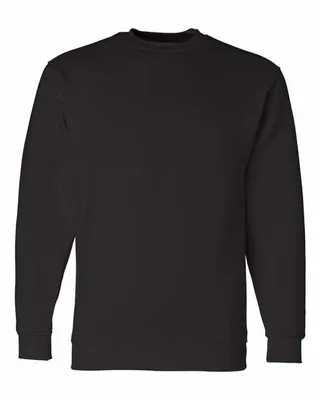 Bayside Adult 9.5 oz., 80/20 Heavyweight Crewneck Sweatshirt - Stealth Promo Co