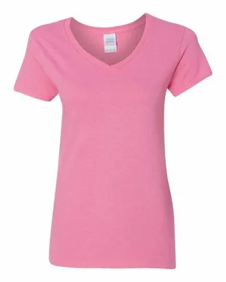 Gildan Ladies' Heavy Cotton V-Neck T-Shirt - Stealth Promo Co