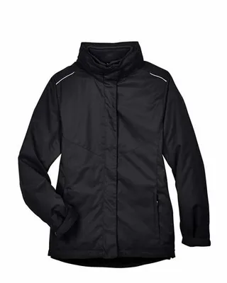 CORE365 Ladies' Region 3-in-1 Jacket with Fleece Liner - Stealth Promo Co