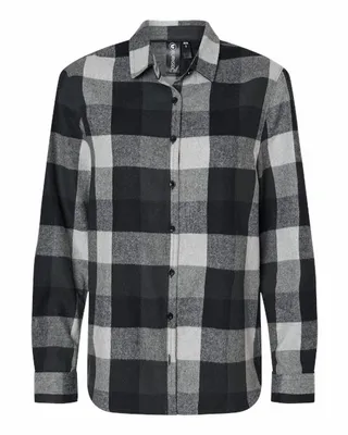 Ladies' Boyfriend Flannel - Stealth Promo Co