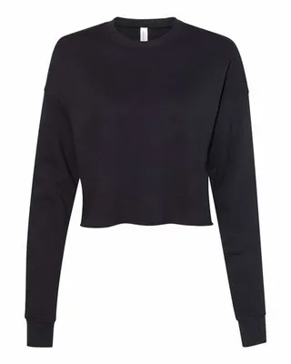 Bella + Canvas Ladies' Cropped Fleece Crew - Stealth Promo Co