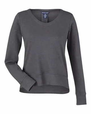 Devon & Jones Ladies' New Classics Charleston Pullover - Stealth Promo Co