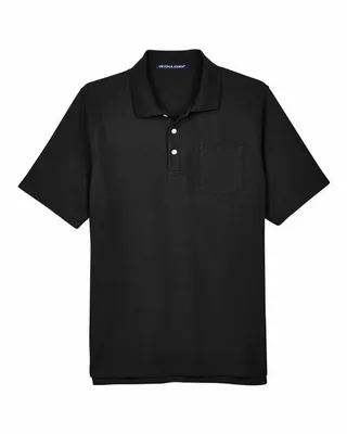 Devon & Jones Men's DRYTEC20 Performance Pocket Polo - Stealth Promo Co