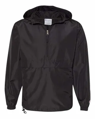 Champion Adult Packable Anorak 1/4 Zip Jacket - Stealth Promo Co