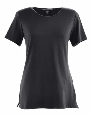 Devon & Jones Ladies' Perfect Fit Shell T-Shirt - Stealth Promo Co