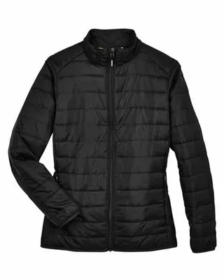 CORE365 Ladies' Prevail Packable Puffer Jacket - Stealth Promo Co