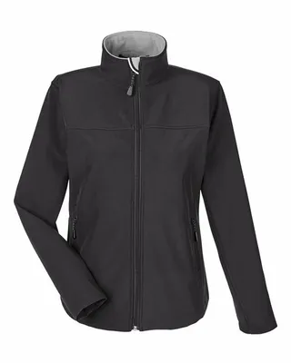 Devon & Jones Ladies' SoftShell Jacket - Stealth Promo Co