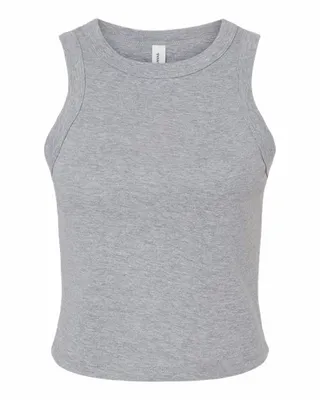 Ladies' Micro Ribbed Racerback Tank - Stealth Promo Co