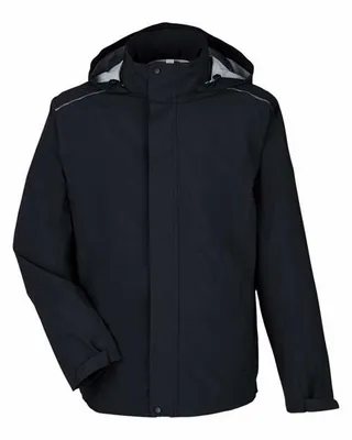 Men's Barrier Packable Rain Jacket - Stealth Promo Co