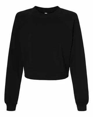 Bella + Canvas Ladies' Raglan Pullover Fleece - Stealth Promo Co