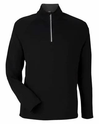 Men's Origin Performance Pique Quarter-Zip - Stealth Promo Co