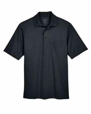 CORE365 Men's Origin Performance Piqu Polo with Pocket - Stealth Promo Co