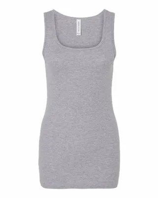 Ladies' Micro Ribbed Tank - Stealth Promo Co