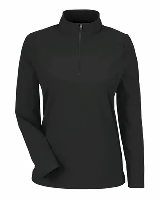 CrownLux Performance® Ladies' Windsor Welded Quarter-Zip - Stealth Promo Co