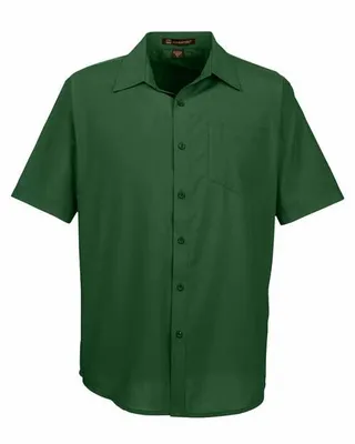Harriton Men's Paradise Short-Sleeve Performance Shirt - Stealth Promo Co
