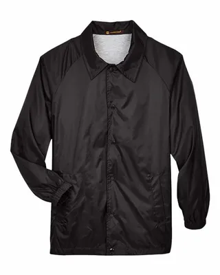Harriton Adult Nylon Staff Jacket - Stealth Promo Co