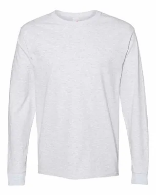 Hanes Men's 5.2 oz. ComfortSoft Cotton Long-Sleeve T-Shirt - Stealth Promo Co