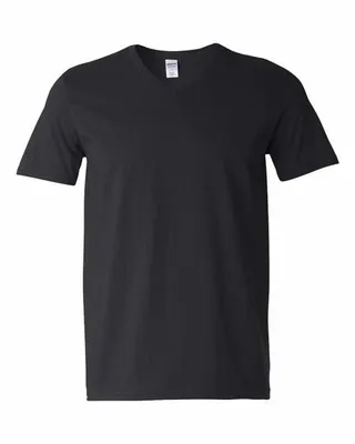Gildan Adult Softstyle V-Neck T-Shirt - Stealth Promo Co