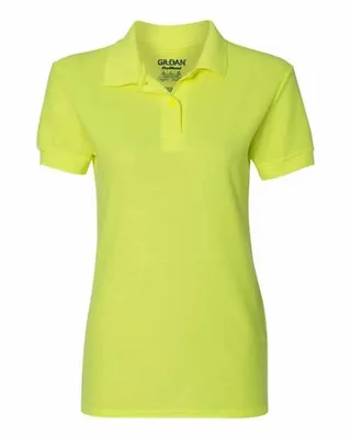Ladies' Double Piqué Polo - Stealth Promo Co