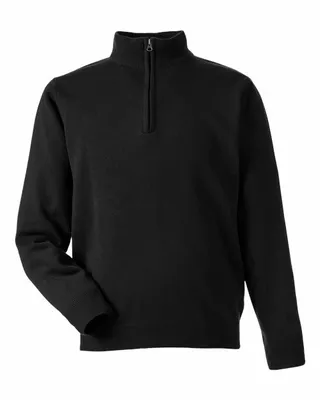 Harriton Unisex Pilbloc Quarter-Zip Sweater - Stealth Promo Co