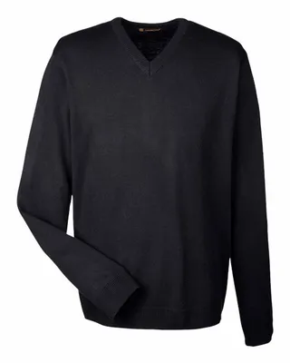 Harriton Men's Pilbloc V-Neck Sweater - Stealth Promo Co