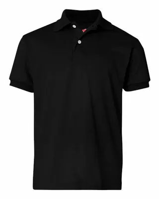 Hanes Youth 50/50 EcoSmart Jersey Knit Polo - Stealth Promo Co