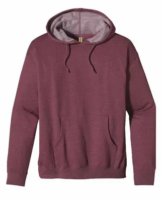 econscious Unisex Heathered Fleece Pullover Hooded Sweatshirt - Stealth Promo Co