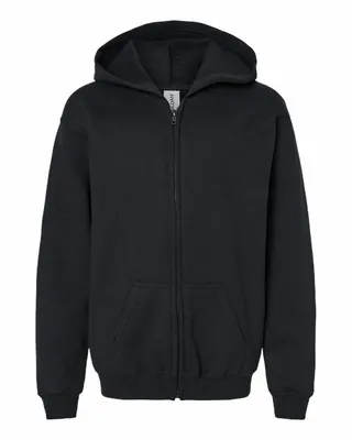 Gildan Youth Heavy Blend Full-Zip Hooded Sweatshirt - Stealth Promo Co
