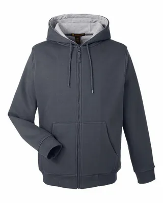 Harriton Men's Tall ClimaBloc Lined Heavyweight Hooded Sweatshirt - Stealth Promo Co
