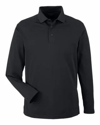 Men's Charge Snag and Soil Protect Long-Sleeve Polo - Stealth Promo Co