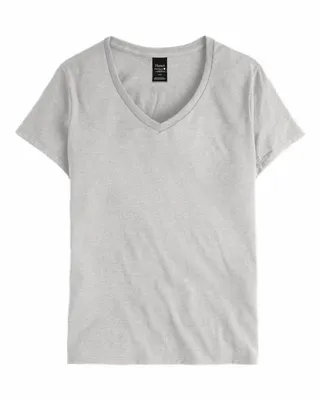 Hanes Ladies' Perfect-T V-Neck T-Shirt - Stealth Promo Co