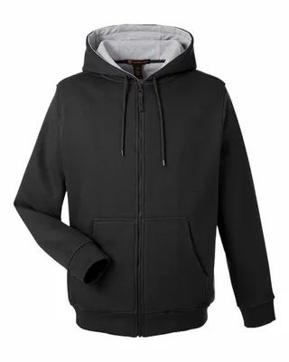 Harriton Men's ClimaBloc Lined Heavyweight Hooded Sweatshirt - Stealth Promo Co
