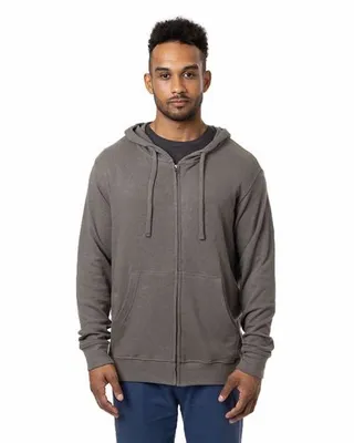 Unisex Hemp Hero Full-Zip Hooded Sweatshirt - Stealth Promo Co