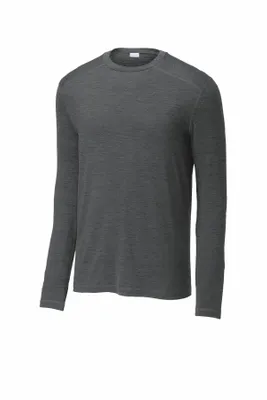 Sport-Tek Exchange 1.5 Long Sleeve Crew ST710 - Stealth Promo Co
