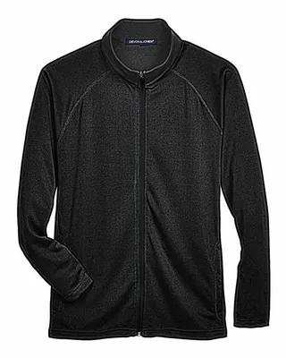 Devon & Jones Men's Stretch Tech-Shell Compass Full-Zip - Stealth Promo Co