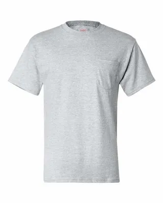 Hanes Adult Beefy-T with Pocket - Stealth Promo Co