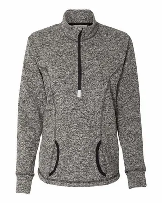 Ladies' Cosmic Fleece Quarter-Zip - Stealth Promo Co