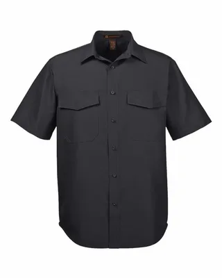 Harriton Men's Key West Short-Sleeve Performance Staff Shirt - Stealth Promo Co