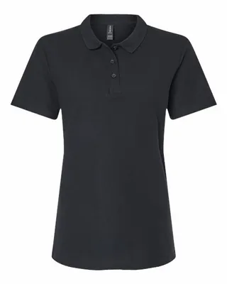 Ladies' Softstyle Double Pique Polo - Stealth Promo Co