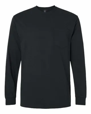 Gildan Adult Ultra Cotton Long-Sleeve Pocket T-Shirt - Imprint Now - NL