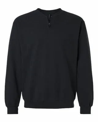 Unisex Softstyle Midweight Fleece Quarter-Zip Sweatshirt - Stealth Promo Co
