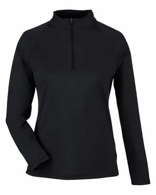 Ladies' Express Tech Performance Quarter-Zip - Stealth Promo Co