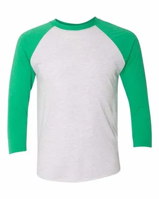 Next Level Apparel Unisex Triblend 3/4-Sleeve Raglan - Stealth Promo Co