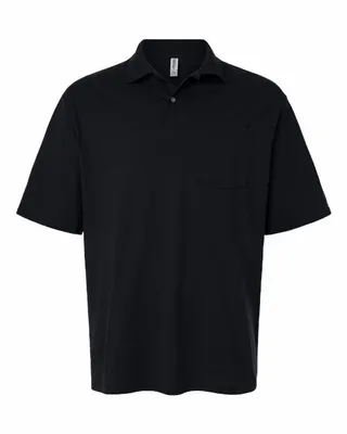 Jerzees Adult SpotShield Pocket Jersey Polo - Stealth Promo Co