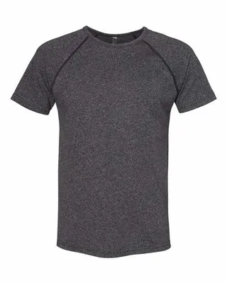 Next Level Apparel Men's Mock Twist Short-Sleeve Raglan T-Shirt - Stealth Promo Co
