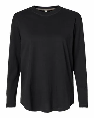 Ladies' Relaxed Long Sleeve T-Shirt - Stealth Promo Co