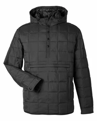 North End Unisex Aura Packable Anorak - Stealth Promo Co