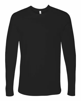 Next Level Apparel Men's Cotton Long-Sleeve Crew - Stealth Promo Co