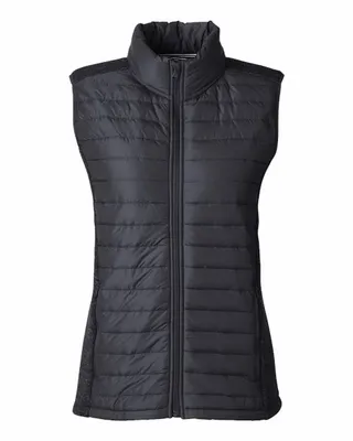 Ladies' Harbor Puffer Vest - Stealth Promo Co