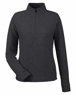 North End Ladies' Spirit Textured Quarter-Zip - Stealth Promo Co